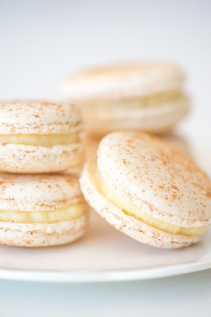 Milk Tart Macarons - The Sweet Rebellion