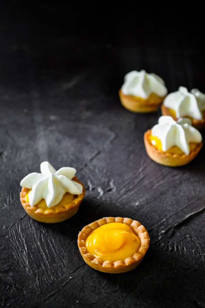 Easy Mini Lemon Tarts - The Sweet Rebellion